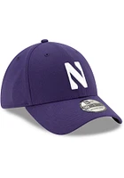 New Era Northwestern Wildcats Mens Purple Team Classic 39THIRTY Flex Hat