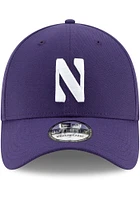 New Era Northwestern Wildcats Mens Purple Team Classic 39THIRTY Flex Hat
