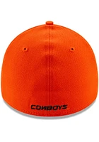 New Era Oklahoma State Cowboys Mens Orange Team Classic 39THIRTY Flex Hat