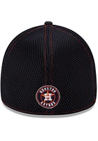 New Era Houston Astros Mens Navy Blue Team Neo 39THIRTY Flex Hat
