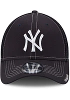 New Era York Yankees Mens Navy Blue Team Neo 39THIRTY Flex Hat