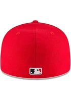 New Era St Louis Cardinals Mens Red 2006 World Series Side Patch 59FIFTY Fitted Hat