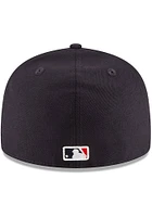 New Era Boston Red Sox Mens Navy Blue 2004 World Series Side Patch 59FIFTY Fitted Hat