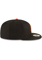 New Era San Francisco Giants Mens Black 2002 World Series Side Patch 59FIFTY Fitted Hat