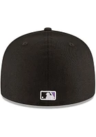 New Era Arizona Diamondbacks Mens Black 2001 World Series Side Patch 59FIFTY Fitted Hat