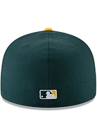 New Era Oakland Athletics Mens Green 1989 World Series Side Patch 59FIFTY Fitted Hat