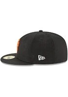 New Era San Francisco Giants Mens Black Cooperstown 59FIFTY Fitted Hat