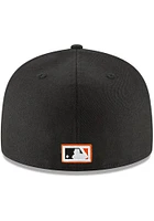 New Era San Francisco Giants Mens Black Cooperstown 59FIFTY Fitted Hat