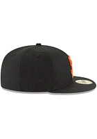 New Era San Francisco Giants Mens Black Cooperstown 59FIFTY Fitted Hat