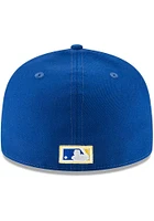 New Era Seattle Mariners Mens Blue Cooperstown 59FIFTY Fitted Hat