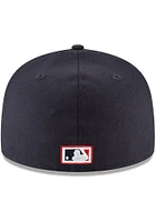 New Era Boston Red Sox Mens Navy Blue Cooperstown 59FIFTY Fitted Hat