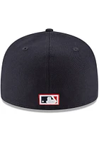 New Era Los Angeles Angels Mens Navy Blue California Cooperstown 59FIFTY Fitted Hat