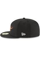 New Era Baltimore Orioles Mens Black Cooperstown 59FIFTY Fitted Hat