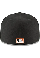 New Era Baltimore Orioles Mens Black Cooperstown 59FIFTY Fitted Hat