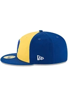 New Era Milwaukee Brewers Mens Blue Cooperstown 59FIFTY Fitted Hat