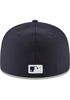 New Era York Yankees Mens Navy Blue Cooperstown 59FIFTY Fitted Hat