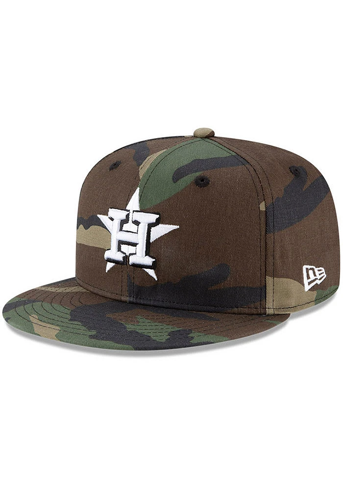 New Era Houston Astros Green Fashion 9FIFTY Mens Snapback Hat
