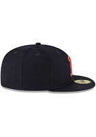 New Era Boston Red Sox Mens Navy Blue QT Pink Undervisor 59FIFTY Fitted Hat
