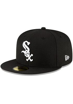 New Era Chicago White Sox Mens Black QT Pink Undervisor 59FIFTY Fitted Hat