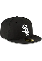 New Era Chicago White Sox Mens Black QT Pink Undervisor 59FIFTY Fitted Hat