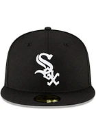 New Era Chicago White Sox Mens Black QT Pink Undervisor 59FIFTY Fitted Hat