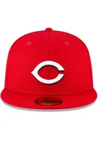 New Era Cincinnati Reds Mens Red QT Pink Undervisor 59FIFTY Fitted Hat