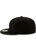 New Era York Jets Mens Black on 59FIFTY Fitted Hat