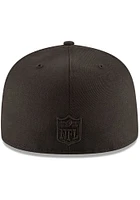 New Era Indianapolis Colts Mens Black on 59FIFTY Fitted Hat