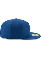 New Era Indianapolis Colts Mens Blue Basic 59FIFTY Fitted Hat