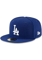 New Era Los Angeles Dodgers Mens Blue AC Game 59FIFTY Fitted Hat