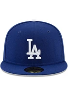 New Era Los Angeles Dodgers Mens Blue AC Game 59FIFTY Fitted Hat