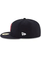 New Era Boston Red Sox Mens Navy Blue AC Game 59FIFTY Fitted Hat
