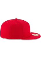 New Era Los Angeles Dodgers Mens Red Basic 59FIFTY Fitted Hat