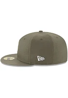 New Era Boston Red Sox Mens Olive Basic 59FIFTY Fitted Hat