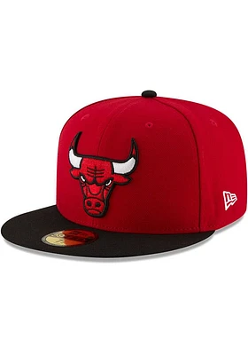 New Era Chicago Bulls Mens 2T 59FIFTY Fitted Hat