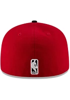 New Era Chicago Bulls Mens Red 2T 59FIFTY Fitted Hat