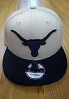 New Era Texas Longhorns Tan 2T 9FIFTY Mens Snapback Hat