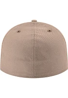 New Era Texas Longhorns Mens Tan 59FIFTY Fitted Hat