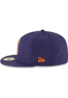 New Era Illinois Fighting Illini Mens Navy Blue Basic 59FIFTY Fitted Hat