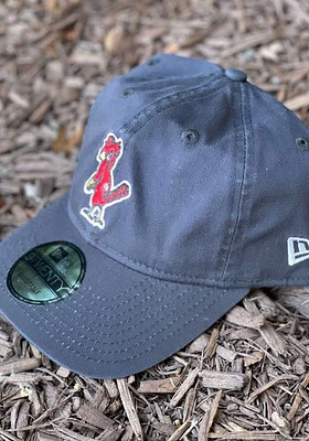 New Era St Louis Cardinals Core Classic 9TWENTY Premium Adjustable Hat - Navy Blue