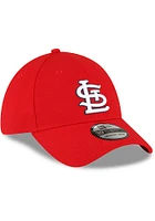 New Era St Louis Cardinals Mens Red Team Classic 39THIRTY Style Flex Hat