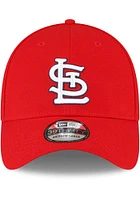 New Era St Louis Cardinals Mens Red Team Classic 39THIRTY Style Flex Hat