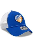 New Era FC Cincinnati Team Truckered 9FORTY Adjustable Hat - Blue