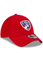 New Era FC Dallas Mens Red Team Neo 39THIRTY Flex Hat