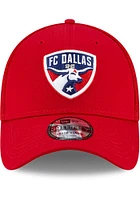 New Era FC Dallas Mens Red Team Neo 39THIRTY Flex Hat