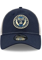 New Era Philadelphia Union Casual Classic Meshback Adjustable Hat - Navy Blue