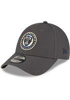 New Era Philadelphia Union Secondary 9FORTY Adjustable Hat - Graphite