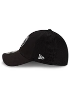 New Era Sporting Kansas City Mens Black and White Neo 39THIRTY Flex Hat
