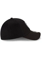 New Era Sporting Kansas City Mens Black and White Neo 39THIRTY Flex Hat