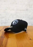 New Era Sporting Kansas City Mens Black and White Neo 39THIRTY Flex Hat